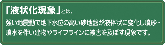 液状化現象とは